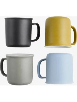 Σετ Κούπες Espresso | Από Κεραμικό Υλικό με Μοντέρνο Design (4 τμχ)