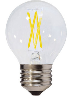 OPTONICA LED λάμπα G45 Filament 1868, 4W, 4500K, E27, 400lm