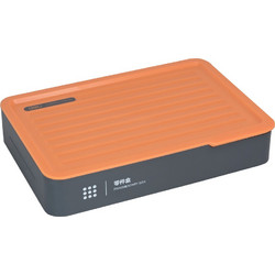 DELI εργαλειοθήκη H1001-B, 5 θέσεων, πλαστική, 30x20.5x5.5cm, γκρι