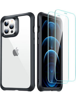 ESR Alliance 360 Full Cover Transparent / Black (iPhone 12 / 12 Pro)