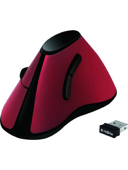 LogiLink ID0159 Ασύρματο Ποντίκι Εργονομικό Vertical Red
