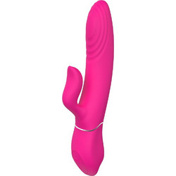 Dream Toys Duo Thruster Δονητής Rabbit Ροζ