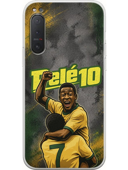 Θήκη World Stars Collection - Pele Sony Xperia 5 Flexible TPU (Διάφανη Σιλικόνη)