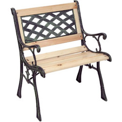 Velco Παγκάκι Εξωτερικού Χώρου Μαντεμένιο 59x54x74cm