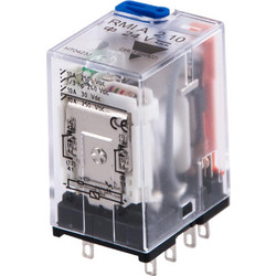 Ρελέ Τύπου Βάσης 8-Πόλων Σειράς RMIA 2 C/O 10A 250VAC/30VDC Τάση Πηνίου 12VDC