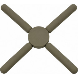 ΣΟΥΠΛΑ ΣΙΛΙΚΟΝΗΣ ΑΝΑΔΙΠΛΟΥΜΕΝΟ TAUPE ΧΡΩΜΑ 21,5x21,5x1,5εκ. ANKOR