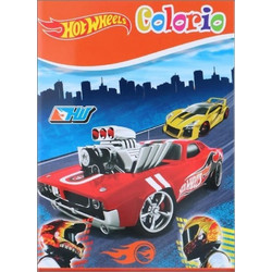 Τζιαμπίρης Πυραμιδα -Βιβλίο ζωγραφικής Hotwheels Colorio 4