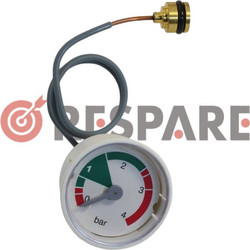 Μανόμετρο Φ40 0-4 Bar | BAXI 8922460 | MAINFOUR