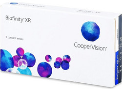 Cooper Vision Biofinity XR Μηνιαίοι Φακοί Επαφής Σιλικόνης Υδρογέλης 3τμχ
