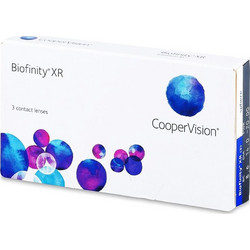 Cooper Vision Biofinity XR Μηνιαίοι Φακοί Επαφής Σιλικόνης Υδρογέλης 3τμχ