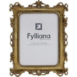 ΚΟΡΝΙΖΑ Fylliana FL0333 15x20 ΧΡΥΣΟ ΧΡΩΜΑ 24x2x29εκ