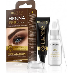 Revers Henna Pro Colors Brown Χένα Φρυδιών