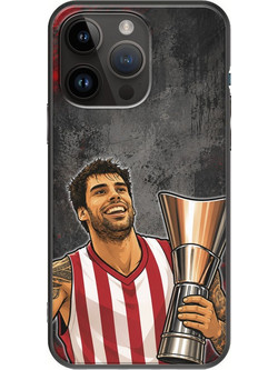 Θήκη Kings of Europe Legends - Saint George iPhone 15 Pro Max Black TPU (Μαύρη Σιλικόνη)