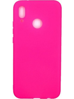Θήκη Huawei P20 Lite Σιλικόνη Φούξια Φούξια Θήκη πλάτης Σιλικόνη