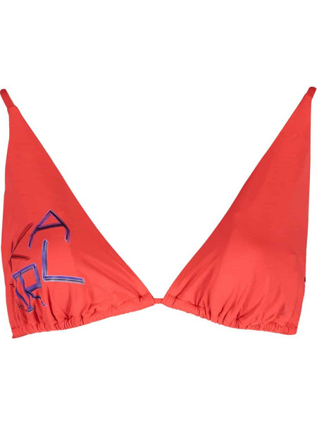 Karl Lagerfeld Bikini Top Τριγωνάκι Κόκκινο KL21WTP09