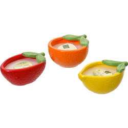 Kaemingk διακοσμητικά κεριά citronella σε σχήμα φρούτων - 870575