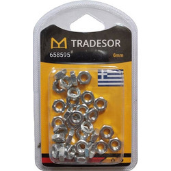 Παξιμάδια - Σετ 12 πακέτα - 6mm - 658595