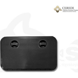 Πορτάκια Σκάφους Europa 360x600mm CEREDI Μαύρο