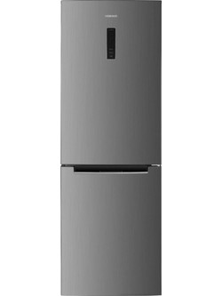 Eskimo ES RBF320E185IN Ψυγειοκαταψύκτης 323lt No Frost Υ185xΠ60xΒ68.5cm Inox