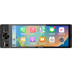 Kruger & Matz KM2016 Ηχοσύστημα Αυτοκινήτου 1DIN με Apple CarPlay & Android Auto