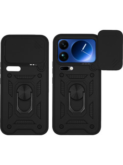 Sonique Ring Armor CamPro Θήκη Black (Xiaomi 17 Pro Max 5G)