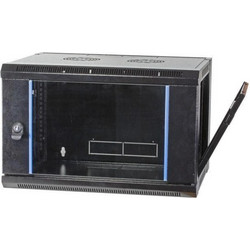 EFB Επιτοίχια Καμπίνα Rack 9U 57x45x50cm Μαύρο 691709FTS.1