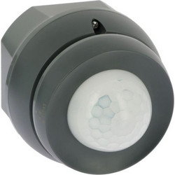 Ανιχνευτής κίνησης Green-i On/Off PIR 360 Φ12m IP55 επίτοιχης τοποθέτησης σκούρο γκρι 048461 Legrand 048461