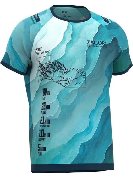 ZAGORI MOUNTAIN RUNNING - ZMR26 T-SHIRT (DESIGNED BY ANTHRAX)