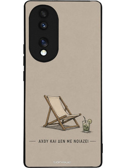 Sonique Men's Edition Θήκη (Honor 70 5G) με Σχέδιο «Αχού και δε με νοιάζει»