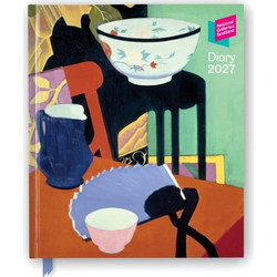 National Galleries of Scotland 2027 Desk Diary Planner - Week to View, Illustrated throughout - Flame Tree Publishing - Diary or journal