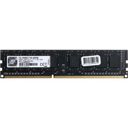 G.Skill NT 4GB (1X4GB) DDR3 RAM 1600MHz C11 F3-1600C11S-4GNS