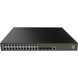 LevelOne GEL-2871 Managed L2 Switch με 28 Θύρες Ethernet 1000Mbps και 4 SFP θύρες