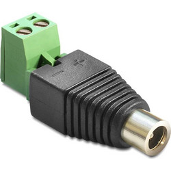 DeLock DC 5.5x2.5mm female to Terminal Block 2-pin 2-part (65486)