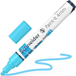 Μαρκαδόροι Schneider Paint-it 320 (4χιλ) Σιέλ (194120230)
