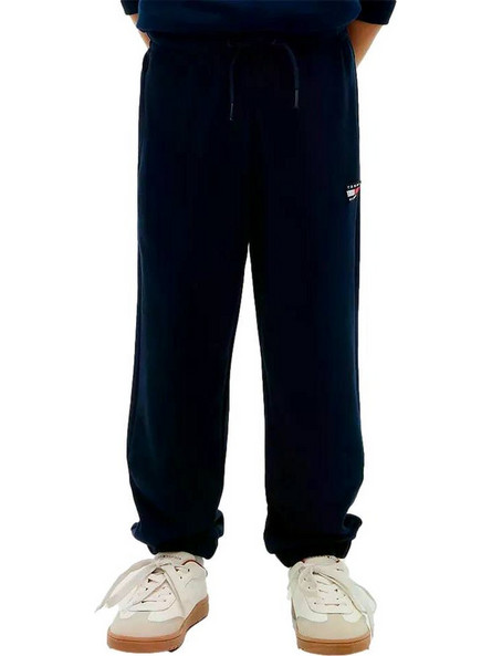 Tommy Hilfiger New York Flag Graphic Παιδικό Παντελόνι Φόρμας Navy Μπλε KB0KB08475-DW5
