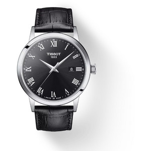 Tissot Classic Dream Ανδρικό Ρολόι με Μαύρο Δερμάτινο Λουράκι T129.410.16.053.00 Tissot Classic Dream Ανδρικό Ρολόι με Μαύρο Δερμάτινο Λουράκι T129.410.16.053.00