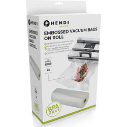 HENDI 971062 Σακούλες για Vacuum Σαγρέ σε Ρολό 600 x 20 cm, 2 τμχ (Hendi) (971062)