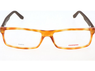 Carrera CA6655 TRI Σκελετός Γυαλιών Οράσεως Κοκάλινος Μαύρος Καφέ