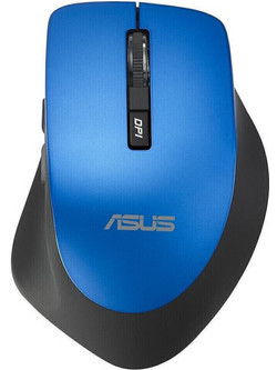Asus WT425 Ασύρματο Ποντίκι Εργονομικό Blue
