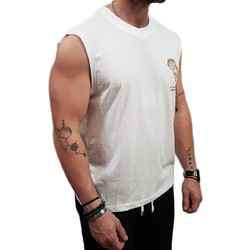 Jack&Jones - 12290903 - Jor Montauk Graphic SL Tee Crew Neck - Bright White - Regular Fit - Μπλούζα αμάνικη - white