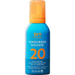 Evy Sunscreen Αντηλιακό Mousse Προσώπου SPF20 150ml