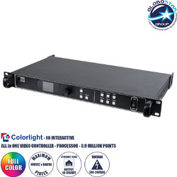 GLOBOSTAR(R) X6 41018 Colorlight X6-DL-V5 All in One Διαδραστικός Processor & Video Controller για Οθόνες LED Video Wall 3.9 million pixel Max W8192px/Max H4096px - Input Signal W1920 x H120060Hz - 6