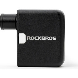 Rockbros 42320008001 Mini Electric Bicycle Pump for Schrader / Presta Valves 100PSI - Black
