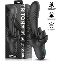 Dream Toys Midnight Magic Triton Δονητής G-Spot Μαύρος