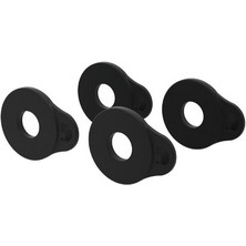 D Addario Flex Lock Strap Block, 4-Pk Black