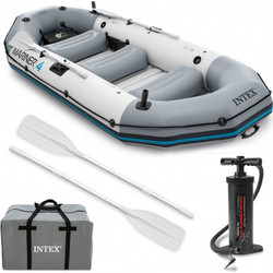 Intex Mariner 4 Φουσκωτή Βάρκα 4 Ατόμων με Κουπιά & Τρόμπα 68376