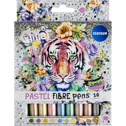 Μαρκαδόροι Centrum Glitter Pastel 10 Χρώματα