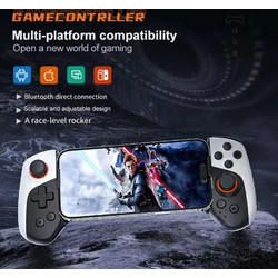 Ασύρματο Gamepad για Android / PC / Switch / iOS Λευκό JK03