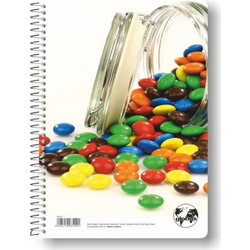 Τετράδιο σπιράλ Globus Candy CY20 21x29 Bonbon 60φ 2 Θεμάτων