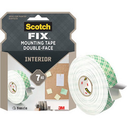 Κολλητική ταινία διπλής όψης 3M Scotch Mounting Indoor 19mm x 1.5m 7kgr 4496g-191